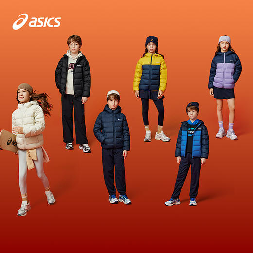 ASICS/亚瑟士童装25年冬季中大童三防轻薄羽绒服外套保暖运动百搭 商品图4