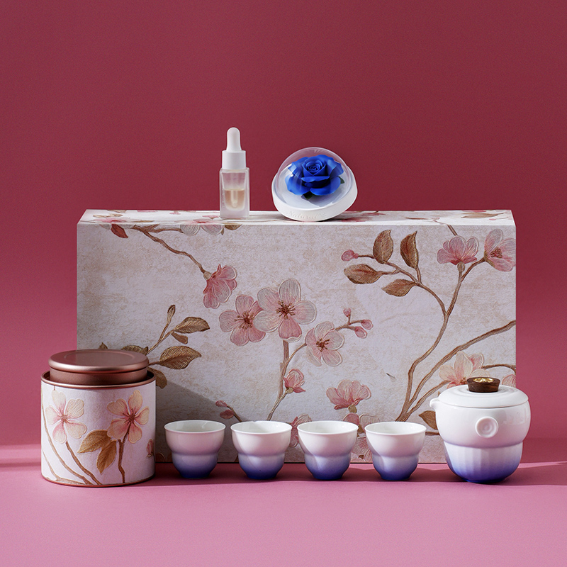 【非遗陶瓷手捏花传承】2026 Rugosa玫香雅宴--渐变套组