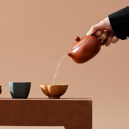 【非遗陶瓷手捏花传承】2026 鸿运当头茶壶套组 商品图8