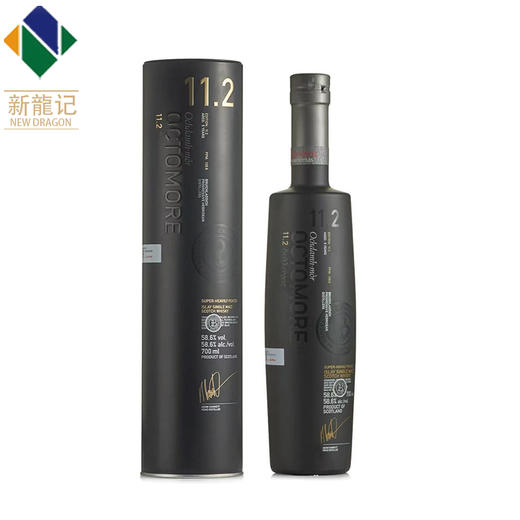 布赫拉迪泥煤怪兽11.2号限量版单一麦芽苏格兰威士忌700ml 商品图0