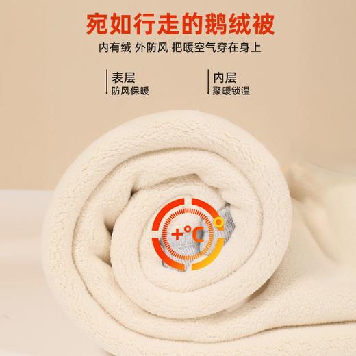 贝田2024新款冬季男童加绒裤子加厚一体绒儿童保暖棉裤秋冬款长裤 商品图3