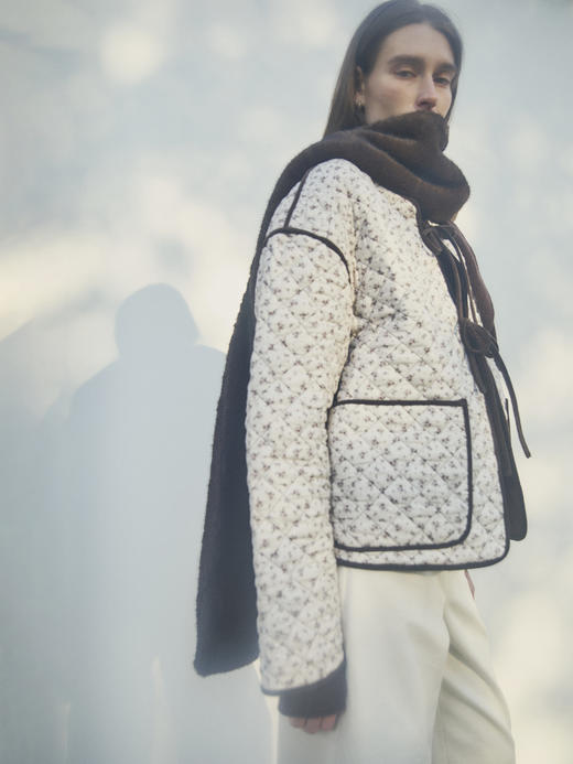 VC｜HHD25017 Susy quilted jacket [ 外套 藕色 / 藏青 ]【HOLIDAY】 商品图1