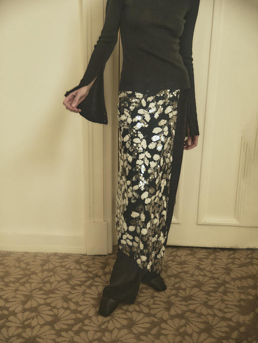 VC｜HD25012 Sigrid velvet trousers [ 长裤 黑 / 米白 ]【HOLIDAY】 商品图9