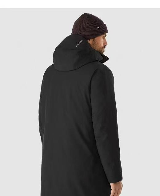 D121147男款连帽羽绒服防风防水保暖派克大衣 商品图10