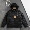 D121155限定款FW25防水尼龙面料PUFFER连帽羽绒服 商品缩略图0