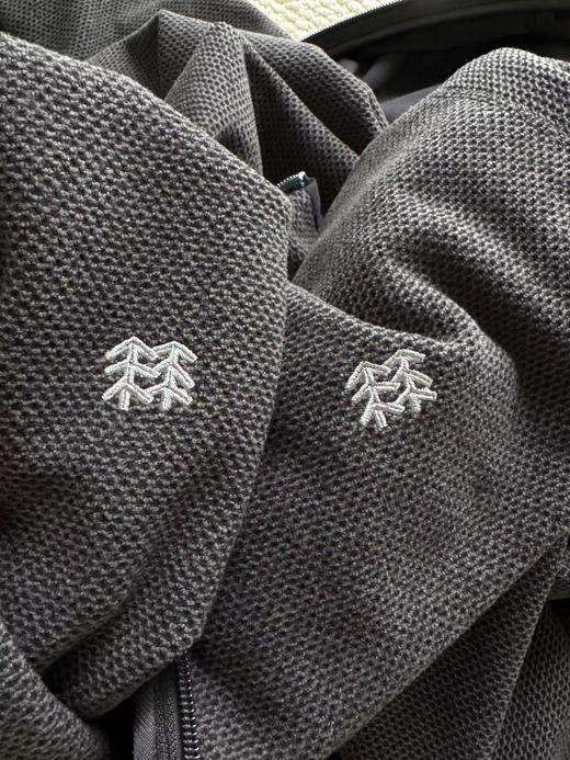 D121166男士立领抓绒夹克秋冬透湿保暖外套户外运动上衣 商品图7