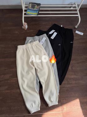 D121101男女同款冬季加绒加厚运动休闲长裤卫裤