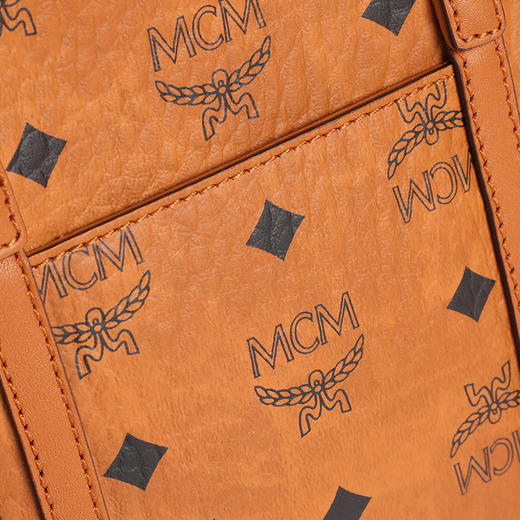 【超惠秒】MCM 女士 干邑色小号 手提单肩托特包 12445 商品图7