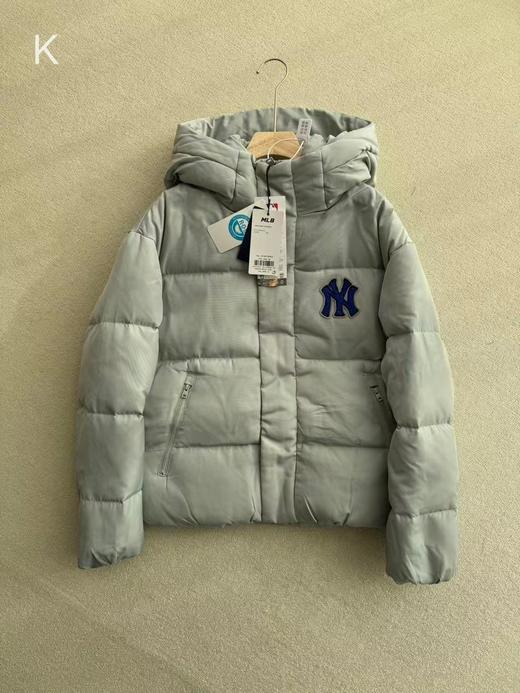 MLB冬季NY/LA连帽羽绒服情侣款面包服 商品图4