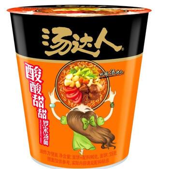 统一汤达人 酸酸甜甜罗宋汤 杯面 90g*12杯 整箱批发 方便面泡面速食 商品图5