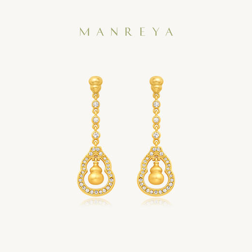 Manreya玛芮雅“金福星环”耳饰|铜镀金 商品图0