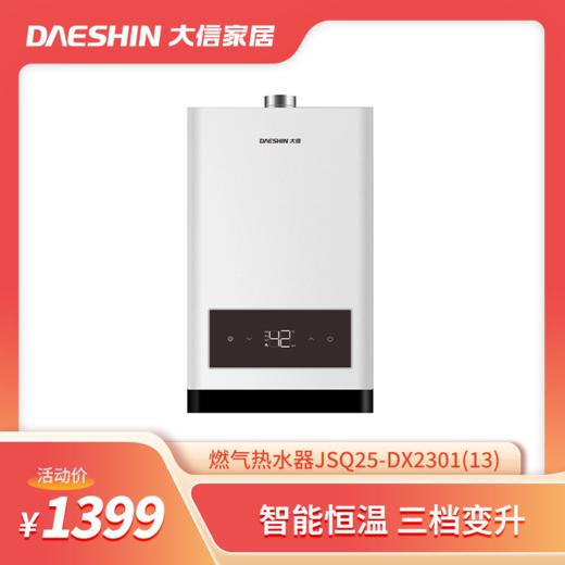 新品首发/大信燃气热水器 JSQ25-DX2301(13) 商品图0