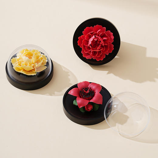 【非遗陶瓷手捏花传承】2026《花之礼》-茶饼香氛款 商品图2