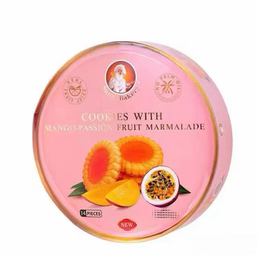 俄罗斯巧力莲牌果酱味曲奇饼干（多口味可选） 商品图0