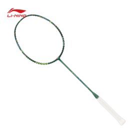 李宁雷霆小钢炮（4U）深墨绿羽毛球拍AYPU039