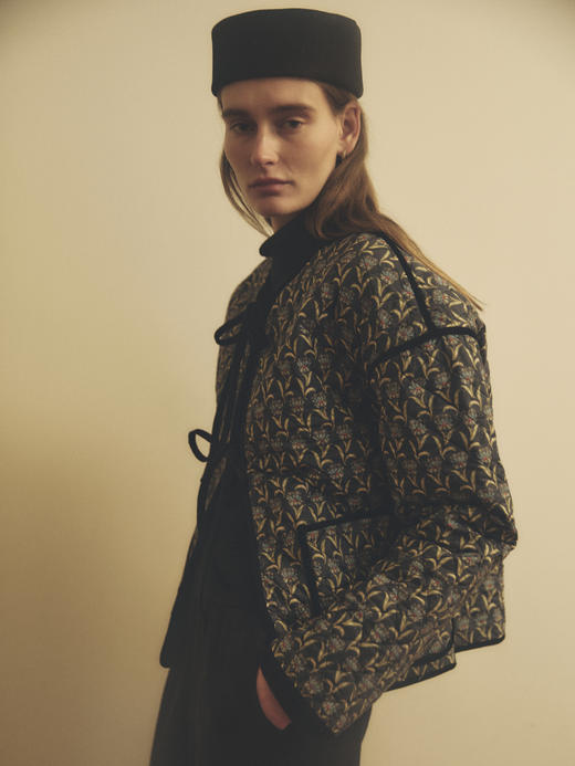 VC｜HHD25017 Susy quilted jacket [ 外套 藕色 / 藏青 ]【HOLIDAY】 商品图4