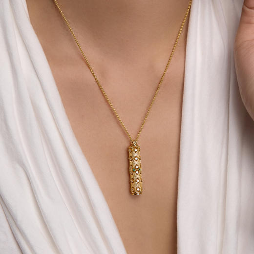 Manreya玛芮雅“金缕法棒”项链|铜镀金 商品图1