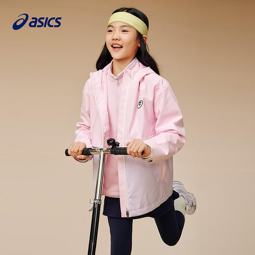 ASICS/亚瑟士儿童2025年秋季三防三合一冲锋夹克时尚拼色防风透湿 商品图3