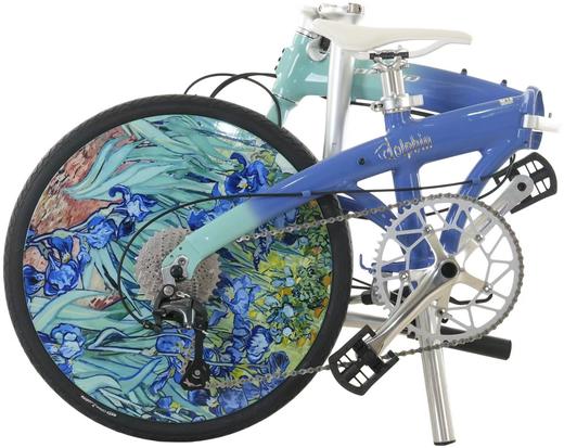 UPLAND海豚系列折叠自行车二折叠艺术涂装变速 商品图7