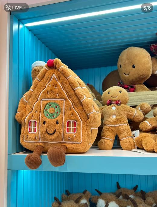 一店k 来啦来啦！有被可爱到～！Jey@t圣诞🎄系列简直是萌界天花板！蕞佳节日装饰，氛围感直接拉满 ！圣诞系列合集毛绒挂件小玩偶多款入 商品图11