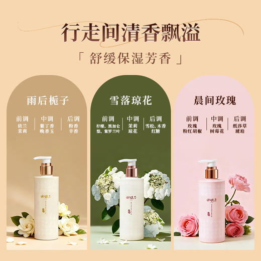 【上新】谢馥春香氛舒缓身体乳    保湿、舒缓、芳香 商品图4