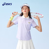 ASICS/亚瑟士童装25年夏季新款女童收腰网球POLO运动吸湿排汗短袖 商品缩略图1