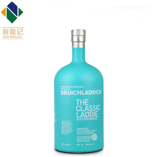 布赫拉迪经典单一麦芽苏格兰威士忌 4.5L大容量 商品图0