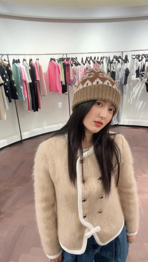 香奈儿 25秋冬新款 洋装马海毛外套(TM) 商品图9