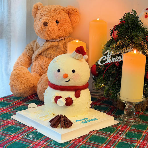 烤棉花糖的雪人 ｜圣诞 商品图1