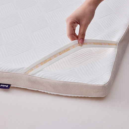 多喜爱 α深睡自然醒记忆垫【慢回弹记忆绵】【三段分区】【双层垫芯】【针织面料】自动塑性 柔弹护脊 两款厚度 商品图10