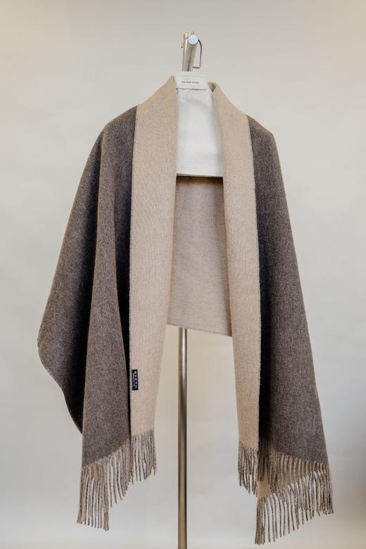 MAISON COVET 纯山羊绒双面披肩 商品图3