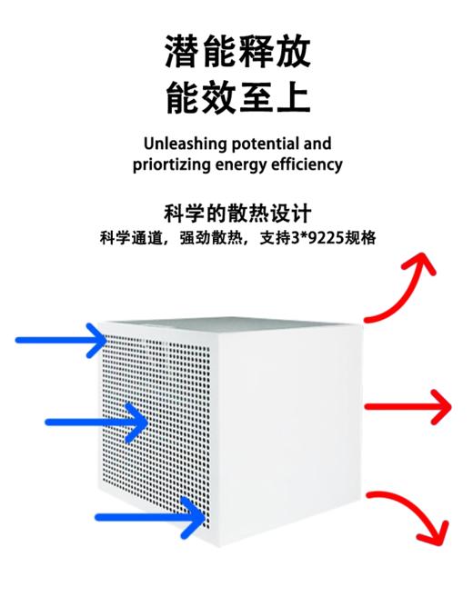 小NAS机箱N8P Air 迷你电脑mini小型家用 硬盘8盘位 商品图3