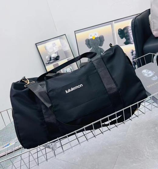 D121153简约大容量主袋防水旅行袋手拎单肩斜挎健身包 商品图5