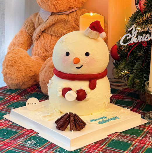 烤棉花糖的雪人 ｜圣诞 商品图3