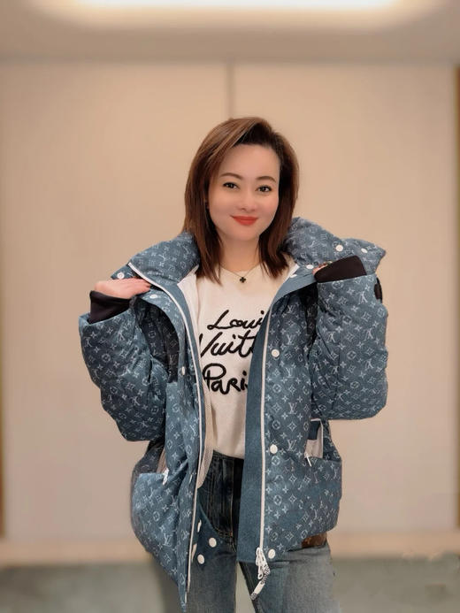 驴家  25秋冬新款 可拆卸连帽牛仔羽绒服(TM) 商品图3