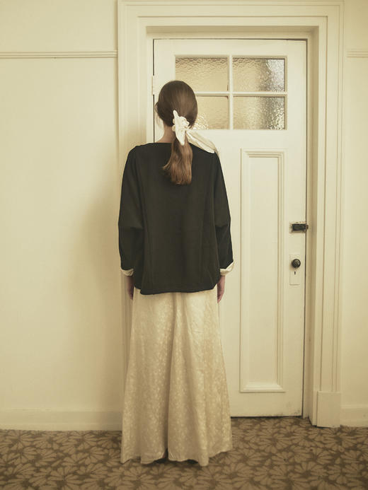 VC｜HD25014 Monica oversized sweater [ 针织毛衣 黑 / 红 ]【HOLIDAY】 商品图6