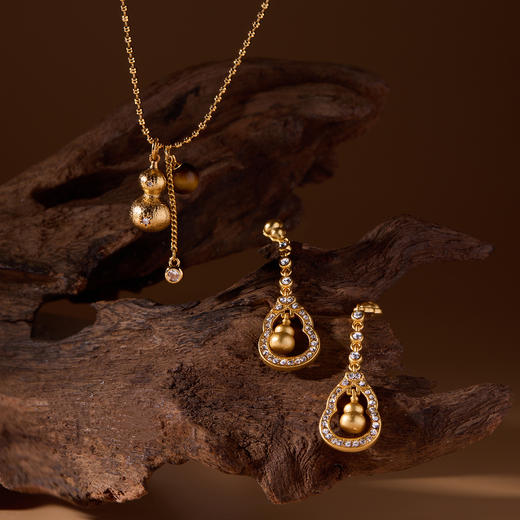 Manreya玛芮雅“金福星环”耳饰|铜镀金 商品图5