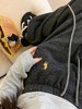 D121119秋冬羊绒加绒弯刀裤女士毛呢休闲长裤 商品缩略图12
