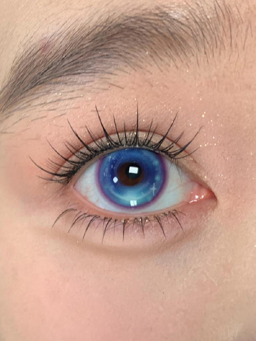 egguncle半年抛 失焦庇护所/褪色童话书/玻璃纸森林 14.5mm cos系列 蓝绿红 商品图7