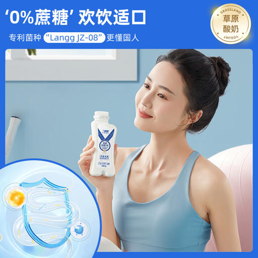 【王牌产品】兰格格内蒙古草原活菌1号258g*12瓶 商品图1