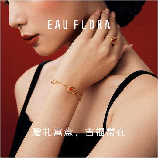 【灵韵葫芦】可抽拉红玛瑙葫芦手链 商品图1