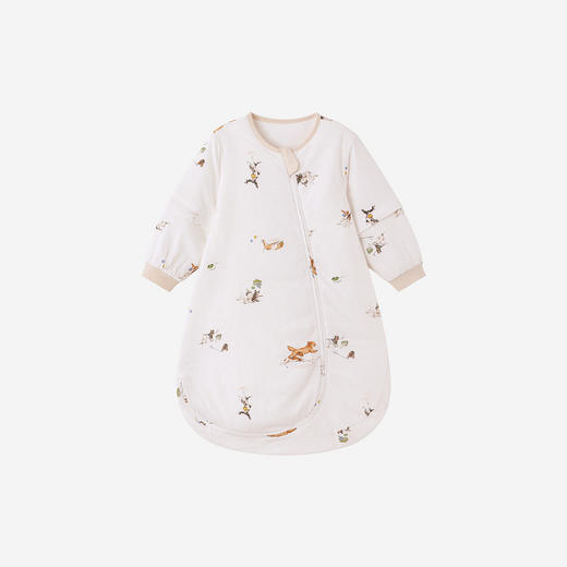 【商场同款】英氏婴儿宝宝睡袋四季通用睡袋纯棉防踢被分腿睡袋 商品图4