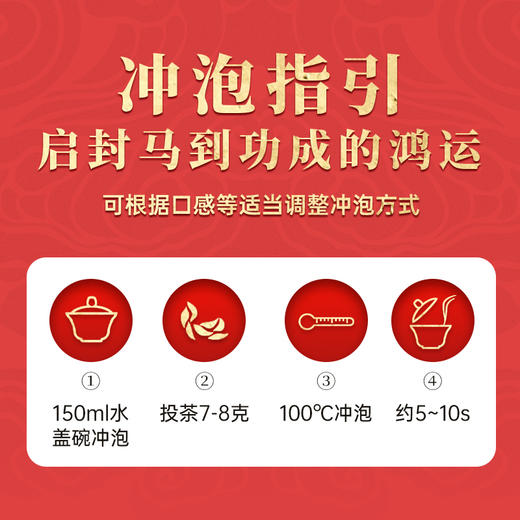 澜沧古茶2026年生肖茶骏马开运云南普洱茶熟茶大饼礼盒357g 商品图4