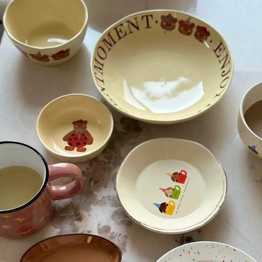 【出口餐具尾单-福利专场】ROYAL VAL*家品牌小狗系列平盘/浅碗【CJ17】 商品图1