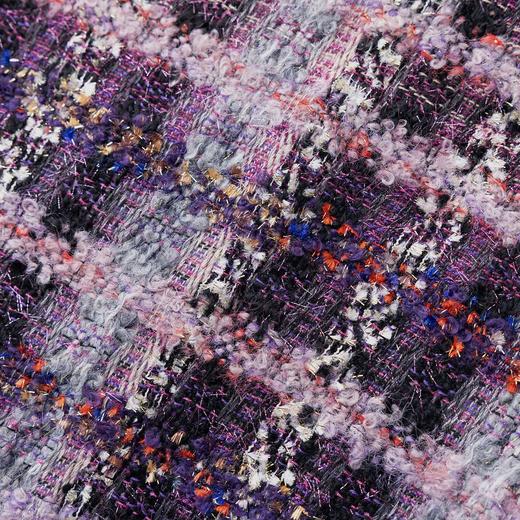 「高货wl」全新升级【铂金会员441/天猫589/差价148】(01120)洛诗琳气质小香风羽绒服2025冬季新款金丝粗花呢保暖外套 商品图4