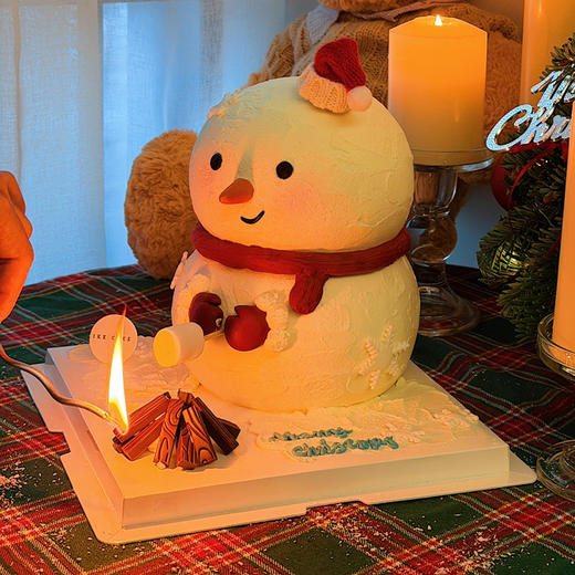 烤棉花糖的雪人 ｜圣诞 商品图7