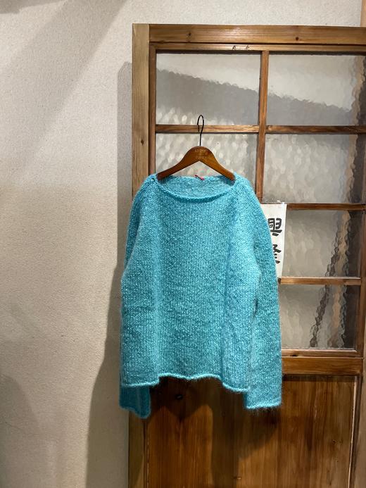 apuntob 马海毛初恋蓝毛衣 商品图14
