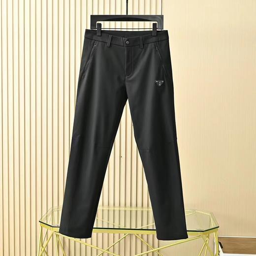 D121117秋冬户外运动男士加绒防水工装直筒休闲裤 商品图3