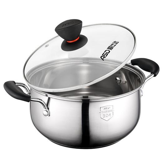 爱仕达（ASD）家用汤锅304不锈钢大容量炖锅燃气电磁炉通用加厚复底 商品图0