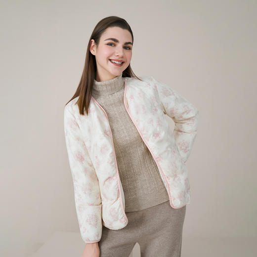 【鹅绒】儿童羽绒服2025秋冬新款女童背心轻薄新中式国风绣花马甲 商品图3